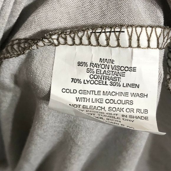 Gordon Smith Dress Relaxed Linen Summer Pockets - Picture 4 of 7